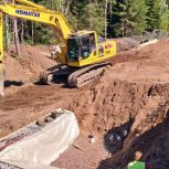 В Няндомском округе близятся к завершению работы на двух дорожных объектах