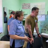 Уроки, кинолектории и поздравления на работе проводит «Единая Россия» в Херсонской области ко Дню железнодорожника