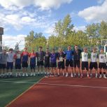 В рамках партпроекта «Детский спорт» состоялись соревнования по футболу.