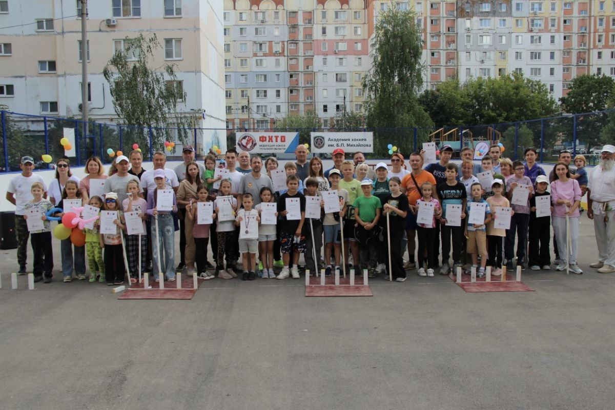 В Туле «Единая Россия» возрождает традицию игры в городки