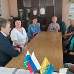 Вячеслав Малых встретился с волонтёрами в селе Николо-Павловское, которые помогают участникам СВО