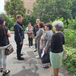 Дмитрий Репников провел встречу с активной группой жильцов дома №38 на улице Пушкина