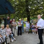 Центральное местное отделение партии «Единая Россия» провело встречи с жителями Центрального района