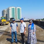 Мосты и дороги, школы и медучреждения: «Партийный десант» проверяет стройплощадки Чеченской Республики