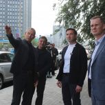 Глава города Челябинска Алексей Лошкин оценил благоустройство Советского района Челябинска