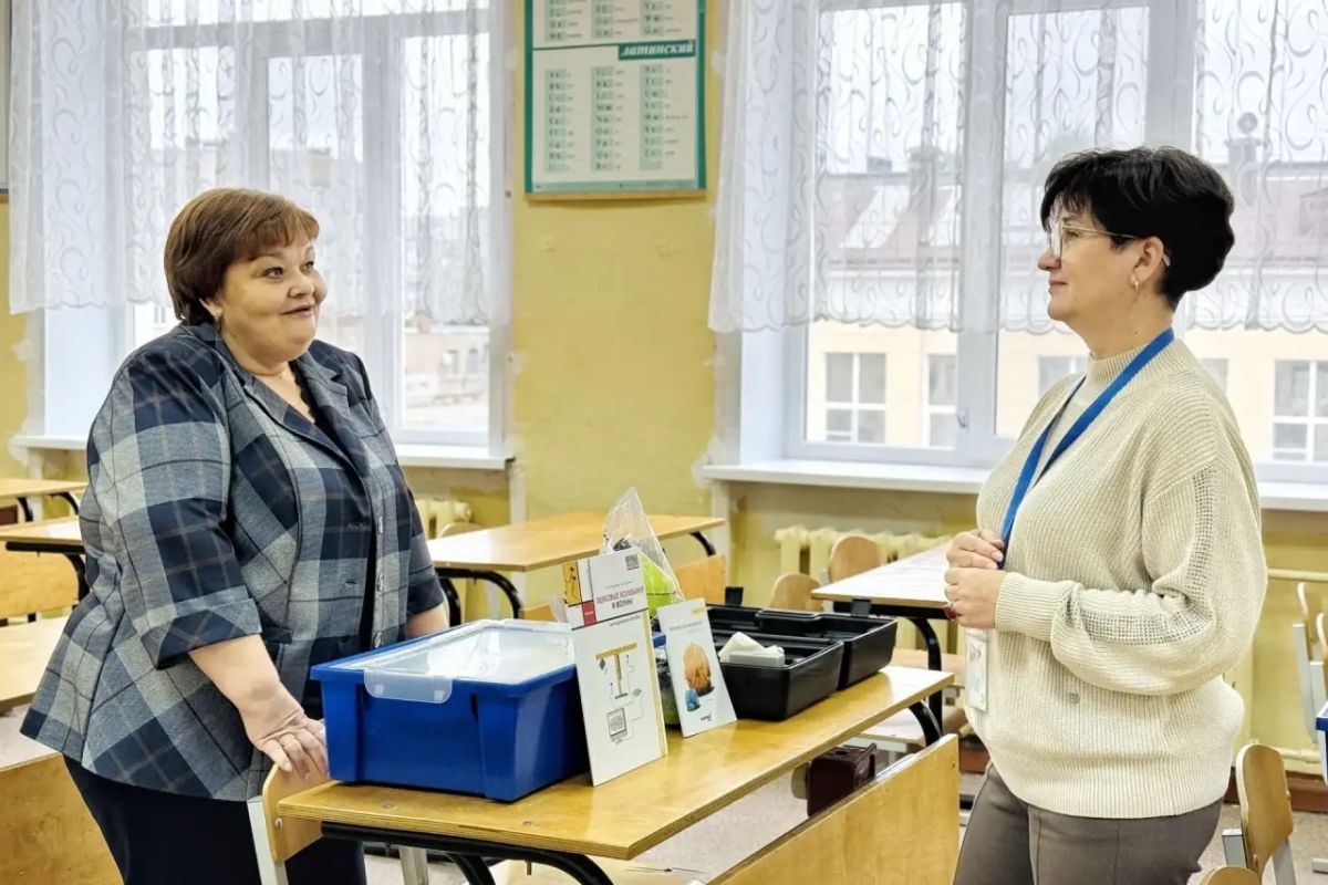 Школа № 13 в Череповце получила новое оборудование для практики