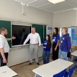 Ремонт в школе №25 Великого Новгорода – на контроле партии