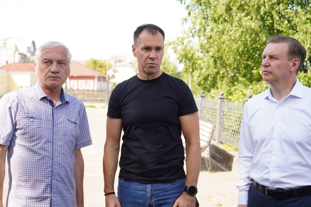 В Вологде стартовали подготовительные работы по благоустройству Петровского сквера