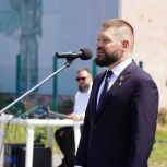 Евгений Поддубный посетил открытие региональной «Зарницы» для воспитанников центров «Воин» в Губкине