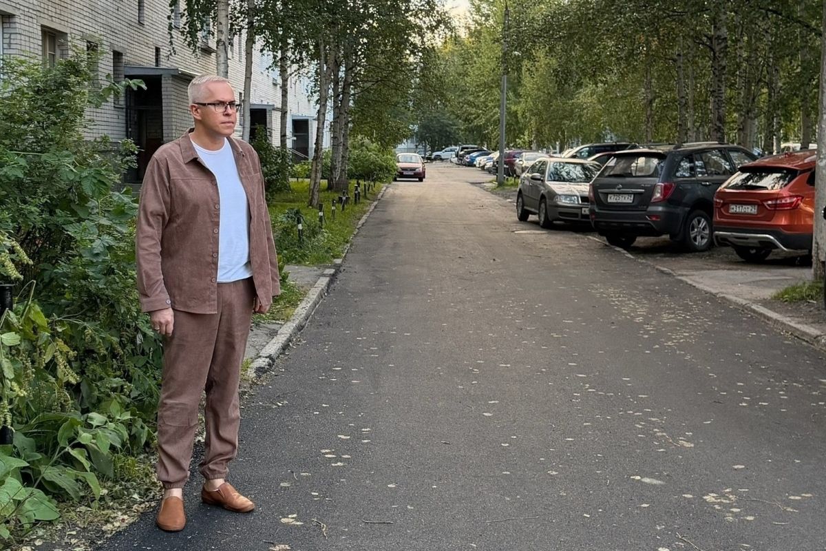 Закончен ремонт внутриквартального проезда на ул. Трухинова, 11 в Северодвинске