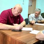 Андрей Красов пообщался с бойцами мобильных огневых групп