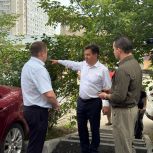 Партийный десант «Единой России» оценил комплексное обновление улицы Сибирской