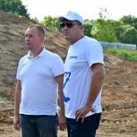 В Малоярославце строят парк с навесной пешеходной дорожкой