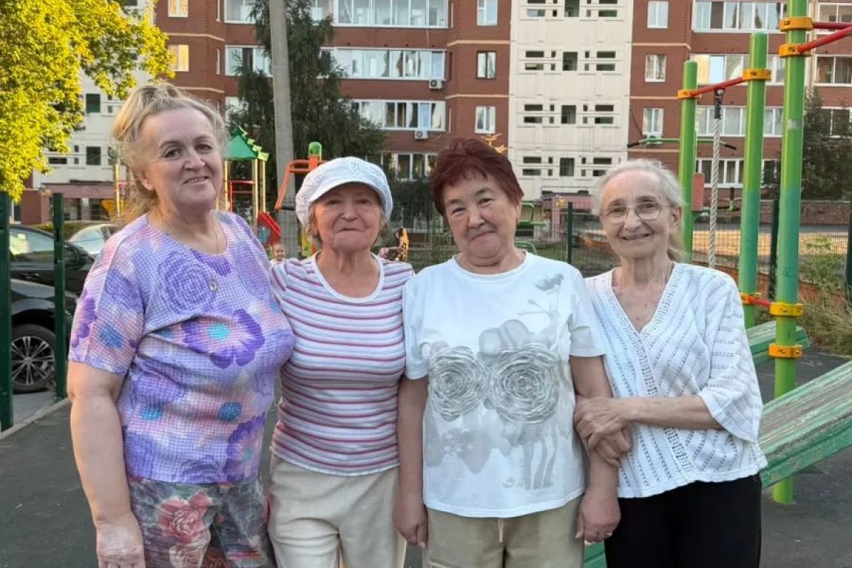 ТОС «Дружный» Кировского района Уфы присоединился ко Всероссийской соседской зарядке