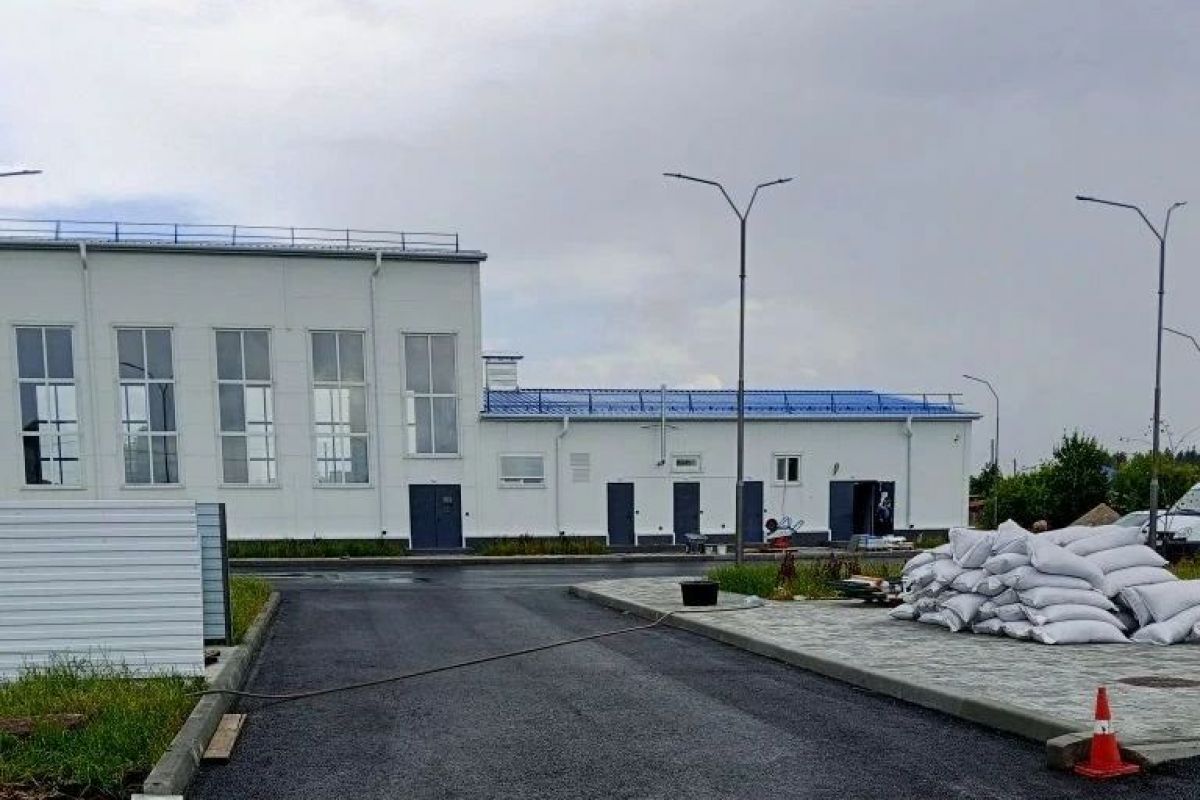 В Карталинском округе завершается строительство ФОКа в посёлке Джабык