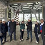 Готовность нового спортивного комплекса в Пыть-Яхе – почти 50%