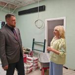 Депутат «Единой России» оценил ход ремонтных работ в центре реабилитации инвалидов
