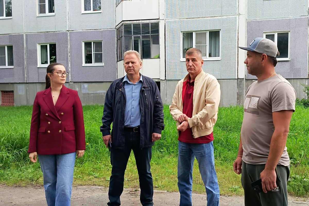 В Северодвинске продолжается благоустройство общественных территорий