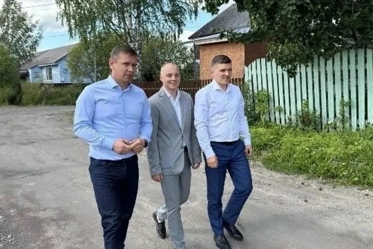 В Коноше преображаются общественные пространства в рамках губернаторского проекта "Комфортное Поморье"