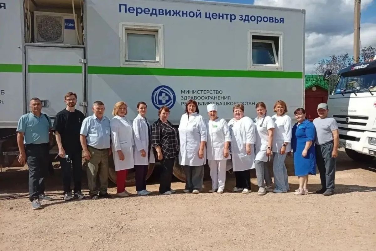 В Караидельский район приехал «Поезд здоровья»