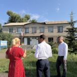 В селе Ибрагимово начали ремонт кровли административного здания по народной программе