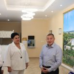 Губернатор Волгоградской области, секретарь реготделения «Единой России» Андрей Бочаров проводит рабочую поездку в Серафимовичский район