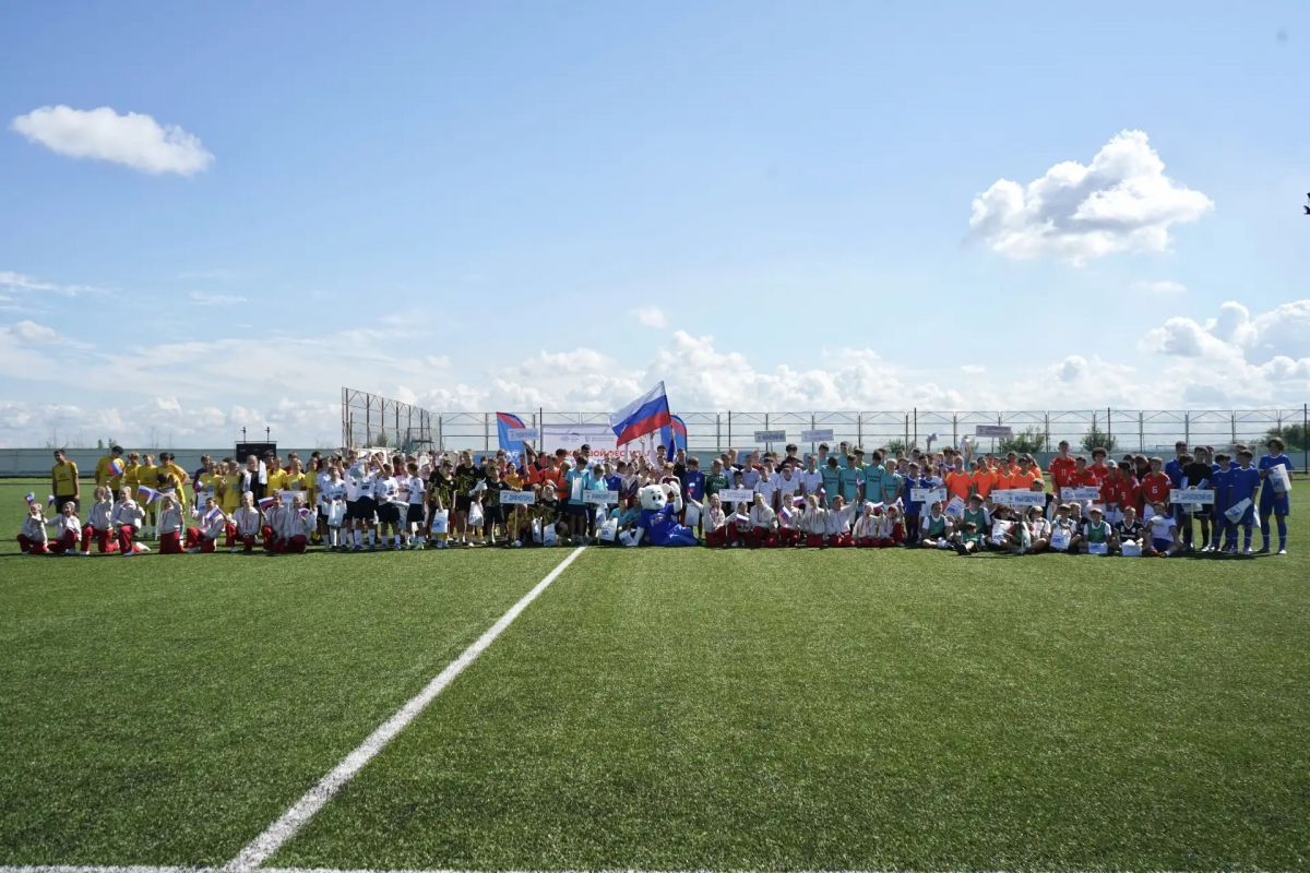 По партпроекту «Детский спорт» в Красноярске состоялся региональный этап VIII всероссийского фестиваля детского дворового футбола 6х6