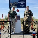 В Октябрьском районе ЕАО по инициативе «Единой России» открыли памятное место «Во славу Отечества и долга»