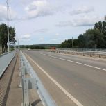 Окончен ремонт моста через реку Сива в Воткинском районе