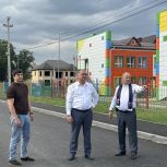 В Карабулаке партийный десант Единой России проверил результаты ремонта улицы Гулиева