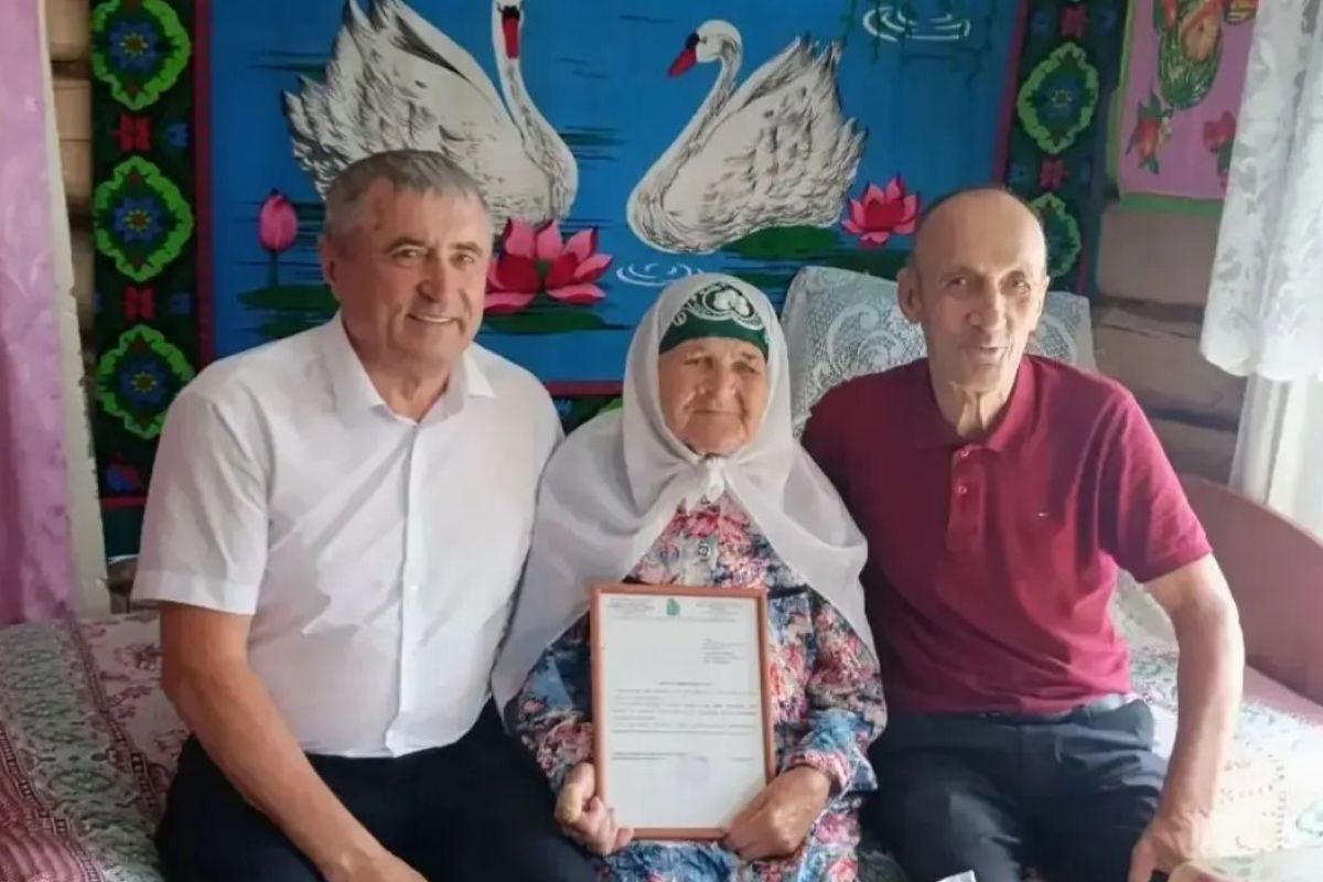 Жительница Алькеевского района отметила 90-летие