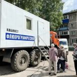 В Кузбассе более 117 человек проверили здоровье в передвижных медицинских комплексах