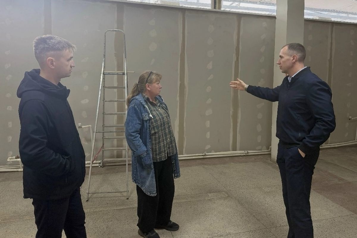 В филиале культурного центра «Маймакса» продолжается обновление