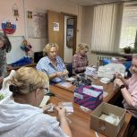 В Преображенском волонтеры провели мастер-класс по изготовлению сухого душа