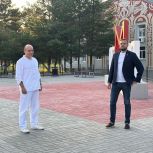 Реализацию национальных проектов в Новодугинском округе оценил депутат Госдумы Артём Туров