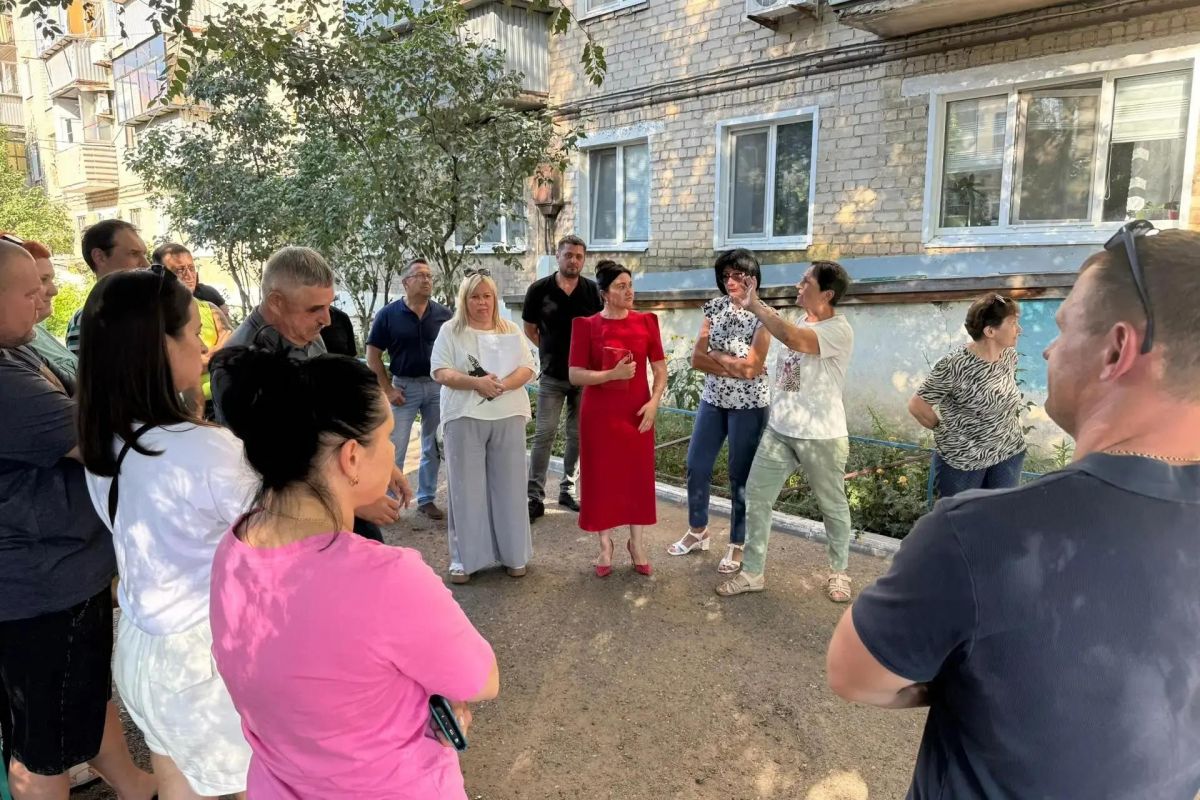В Оренбурге прошла встреча с жителями дома