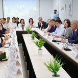 Ирина Панькина приняла участие в круглом столе на встрече Главы Башкортостана с активом города Кумертау