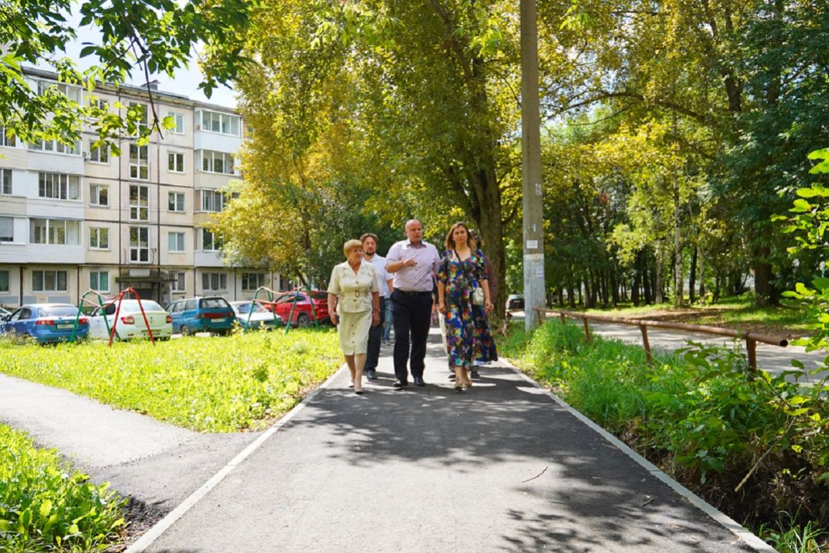 В столице Удмуртии началась приемка объектов, выполненных по проектам «Пешеходный Ижевск» и «Межквартальный Ижевск»
