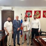 Строители Магаса отмечены благодарностями в День строителя