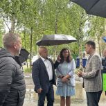 Михаил Орлов встретился с жителями дома №23 по улице Воронина в Архангельске
