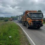 На трассе М-8 «Холмогоры» – Котлас ведётся фрезерование дорожного покрытия