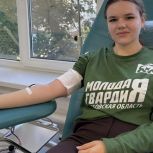 В Тамбовском округе молодогвардейцы провели донорскую акцию