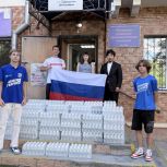 Активисты «Молодой Гвардии Единой России» передали в социальные и медицинские учреждения Забайкалья питьевую воду