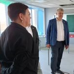 В Шенкурской школе продолжается капитальный ремонт