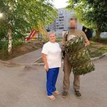 Активисты «Единой России» передали бойцам на СВО маскировочные сети