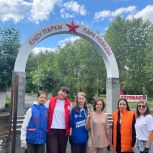 В Парке Победы села Стерлибашево состоялся субботник, приуроченный ко Дню Государственного флага РФ