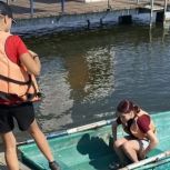В Ленинском районе прошли соревнования по гребле в рамках марафона «Сила России»