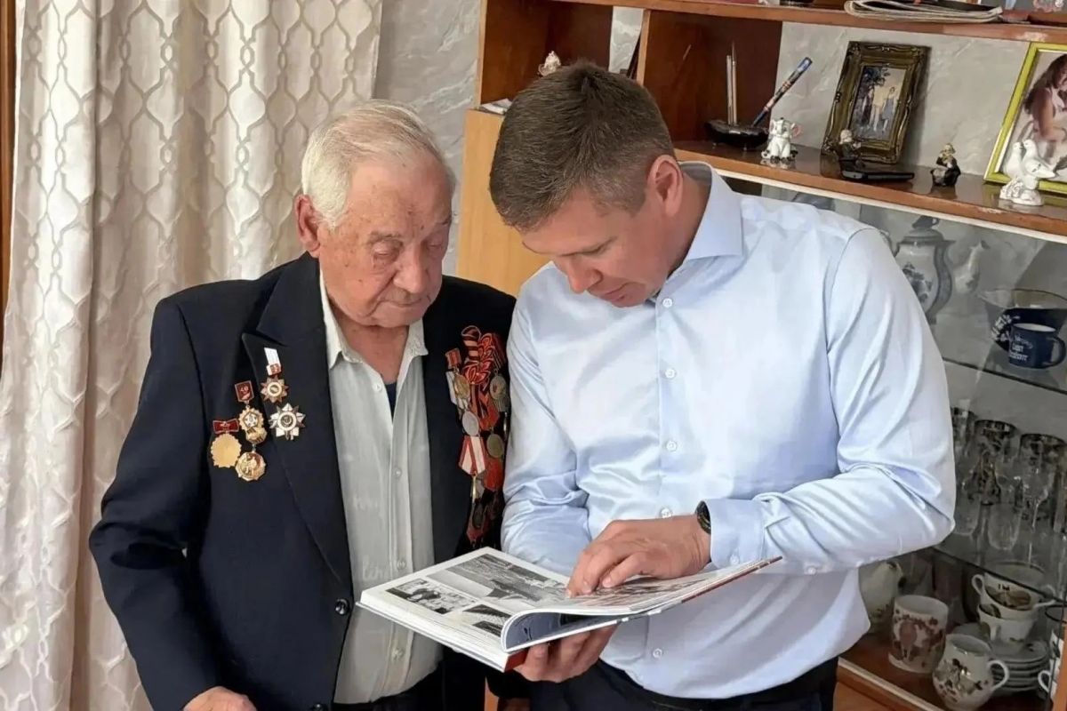 Добровольцу Великой Отечественной войны Николаю Белорукову осенью исполнится 101 год