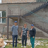 В рамках реализации проекта «Реальные дела» в селе Каран продолжается ремонт здания группы дошкольного образования