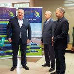 Руководители Петербурга ознакомились с экспозицией достижений Пушкинского района в Доме молодёжи «Царскосельский»